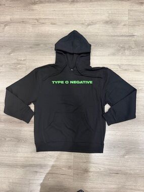 Type O Negative Star Kiss Graphic Pull Over Hoodie Men’s Size Large